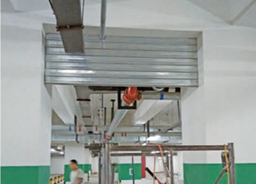 擋煙垂壁(固定式鋼性)